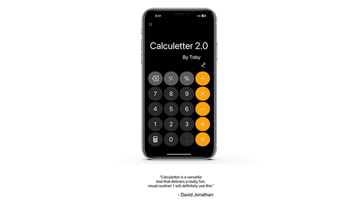 Toby Z. 的 Calculetter 2.0 影片下載
