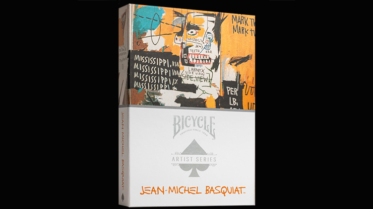 Bicycle Jean-Michel Basquiat (Box Set Red/Blue) by US Playing Cards